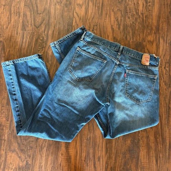 Levi’s 559 Relaxed Straight Jeans Men’s Blue Denim 34x32 - Picture 6 of 10